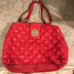 Red Kate Spade handbag